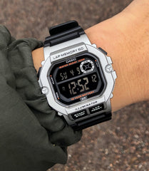 CASIO WS-1400H-1BV Sports Digital Watch – 60-Lap Memory, Front Stopwatch Button, 100M Water Resistant, 10-Year Battery, LED Light