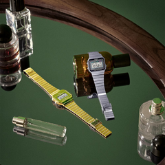 Casio A700W-1ADF Vintage Digital Watch – Ultra Slim, Silver Stainless Steel, LED