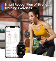 Amazfit GTS 4 Smart Watch – 1.75″ AMOLED, Dual-Band GPS, Alexa Built-In, Bluetooth Calls, SpO2 & Heart Rate, 150+ Sports Modes, 5 ATM, 8-Day Battery, Zepp OS 2.0