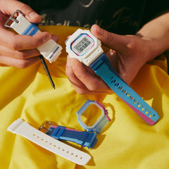 ساعات كاسيو F-SHOCK موديل DWE-5600PR-2DR