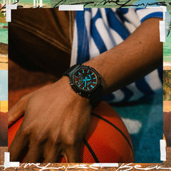 CASIO G-SHOCK GA-2100TLS-8ADR | Transparent Resin Shock-Resistant Watch with 200M Water Resistance & Digital-Analog Display | Available at TheHappyBuy