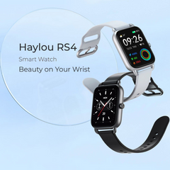 Haylou Solar RS4 (RS34) Global Smart Watch – 1.78” AMOLED Display, SpO₂, Heart Rate, Sleep Monitoring, 105 Sports Modes, Magnetic Strap, IP68 Waterproof, 10-Day Battery Life – Android & iOS Compatible