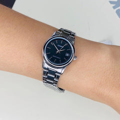 CASIO LTP-V002D Series Women’s Analog Watches – Silver Stainless Steel, Classic Dial, Quartz Movement, Water Resistant, Elegant Everyday Timepiece