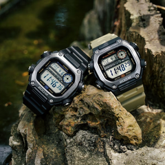 CASIO DW-291HX-5AVDF Digital Watch – Rugged Military Style, Resin Case, 200M Water Resistant, Multi-Function Display