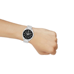 Casio Edifice EFV-650D-1AVUDF Chronograph Watch – Stainless Steel, Sporty Black Dial