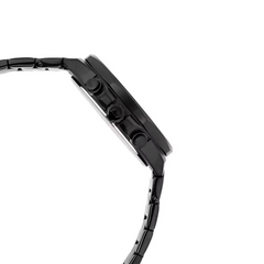 CASIO EDIFICE EFV-640DC-1A Men’s Analog Watch – Black Ion-Plated Stainless Steel, Black Dial, Date, Quartz, Mineral Glass, 100M Water Resistant