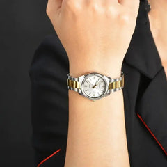 CASIO LTP-1302SG-7AVDF Women's Analog Watch – Stainless Steel with Silver and Gold Accents, Elegant & Timeless Design