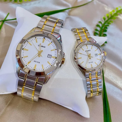 CASIO LTP-1308SG-7AVDF Women's Analog Watch – Elegant Stainless Steel with Silver and Gold Accents, Classic Timepiece for Every Occasion