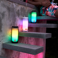 JBL Pulse 4 Portable Bluetooth Speaker – 360° LED Light Show, JBL Signature Sound, IPX7 Waterproof, Up to 12 Hours Playtime