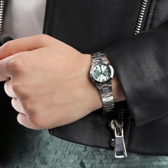 CASIO LTP-1241D Women’s Analog Watch – Stainless Steel Band, Elegant Dial, Date Display, Quartz Movement, Water Resistant