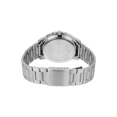 Casio MTP‑VD01D‑4BVUDF Men’s Analog Watch – Red Dial, Stainless Steel, 50 m Water Resistant, Date Display