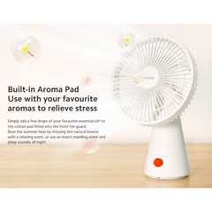 مروحة صغيرة قابلة لإعادة الشحن من شاومي