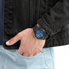 CASIO MRW-200H-2B3VDF Men’s Analog Watch – Navy Blue Dial, 100M Water Resistant, Rotating Bezel, Day-Date, Luminous Hands, Resin Case & Strap, Quartz