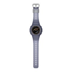 CASIO G-SHOCK GA-2100K-2ADR Analog Digital Men's Watch Blue Resin Strap 200M Water Resistant