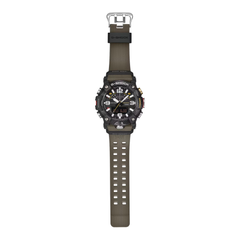 CASIO G-SHOCK GG-B100X-1A3DR MUDMASTER Analog Digital Men's Watch Green Resin Strap Bluetooth Quad Sensor 200M Water Resistant