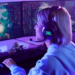 JBL Quantum 610 Wireless Over‑Ear Gaming Headset – JBL QuantumSOUND Signature, Lossless 2.4GHz Wireless, Flip‑Up Boom Mic, 50mm Drivers, Game‑Chat Dial