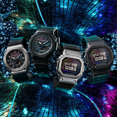 CASIO G-SHOCK DW-5600RW-1D Digital Watch – Men’s Black & Red Resin Shock Resistant Timepiece, Retro LED Display, 200M Water Resistant