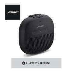 Bose SoundLink Micro Portable Bluetooth Speaker – Powerful Bass, IP67 Waterproof & Dustproof, Tear-Resistant Strap, 6-Hour Battery, Built-In Mic, USB-C, Party Mode