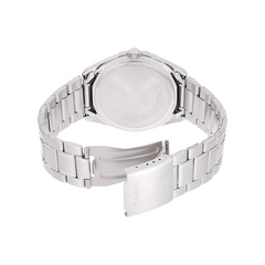 CASIO MTP-1308D Men’s Analog Watch – Stainless Steel Band, Date Display, Quartz Movement, 50M Water Resistant