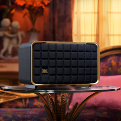 JBL Authentics 200 Smart Speaker – Retro Design with Wi‑Fi, Bluetooth, Alexa & Google Assistant