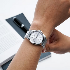 CASIO MTP-1239D Men’s Analog Watch – Stainless Steel Bracelet, Classic Design & Water Resistance