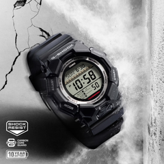 Casio G-SHOCK GD-010-1D Men’s Digital Black Watch, 10-Year Battery, 200M Water Resistant
