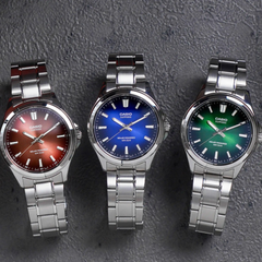 CASIO MTS-RS100D Series Men’s Analog Watch – Sapphire Crystal, Tough Solar, Stainless Steel, Water Resistant