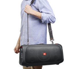 JBL PartyBox On‑The‑Go Portable Bluetooth Party Speaker – 100 W Loud JBL Pro Sound, Built‑In Lights & Wireless Mic, IPX4 Splash‑Proof, Up to 6 H Battery