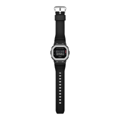 CASIO G-SHOCK GM-5600BM-1DR Digital Men's Watch Black Ion Plated Metal Bezel Resin Strap 200M Water Resistant