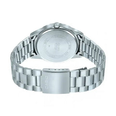 CASIO MTP-VD02D Series Standard Analog Men’s Watch – Stainless Steel Case & Band, Date Display, Quartz Movement, 50M Water Resistance, Mineral Glass – Men’s Classic Business Watch