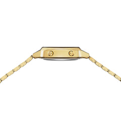 CASIO LA670WGA-9DF Women’s Vintage Digital Watch – Gold Stainless Steel, Classic Retro Design, Alarm, Stopwatch, Daily Wear Timepiece - THE HAPPY BUY