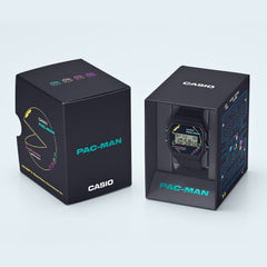 CASIO F-91WPC-1ADR Pac-Man Collaboration Digital Watch – Retro Style, Limited Edition, Multi-Function Features, Water-Resistant