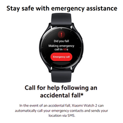 Xiaomi Watch 2 (Global) Smart Watch – 1.43″ AMOLED, Wear OS by Google, Snapdragon W5+ Gen 1, Dual-Band L1+L5 GPS, 32GB Storage, 5ATM, Up to 65-Hour Battery