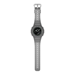 CASIO G-SHOCK GA-2100K-1ADR Analog Digital Men's Watch Black Resin Strap 200M Water Resistant