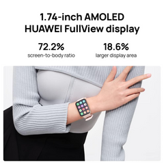 HUAWEI Watch Fit 2 – 1.74″ AMOLED, Bluetooth Calling, Built-In GPS, 5 ATM Water Resistant, Up to 10-Day Battery