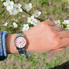 CASIO LTP-1303D-4AVDF Women's Analog Watch – Stainless Steel with Rose Gold Accents, Elegant & Timeless Design