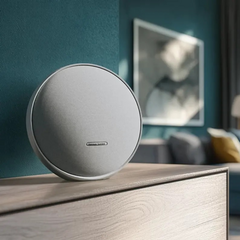 Harman Kardon Onyx Studio 9 – 50W Portable Stereo Bluetooth Speaker, Triple Tweeter 3‑Channel Audio, Built‑in Battery, Auracast Multi‑Speaker Connect