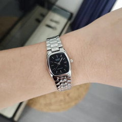 CASIO LTP-1169D Series Women’s Analog Watch – Stainless Steel Bracelet, Rectangular Dial, Quartz Movement, Elegant Classic Design, Water Resistant