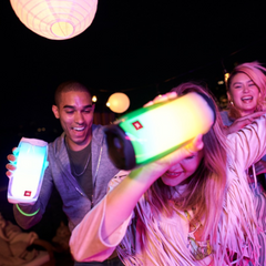 JBL Pulse 4 Portable Bluetooth Speaker – 360° LED Light Show, JBL Signature Sound, IPX7 Waterproof, Up to 12 Hours Playtime