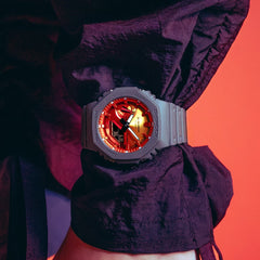 ساعات كاسيو جي-شوك GA-2100FL-8A النموذجية