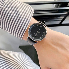 CASIO MTP-VT03L Series Men’s Analog Watch – Minimalist Design, Leather Strap, Slim Case, Water Resistant