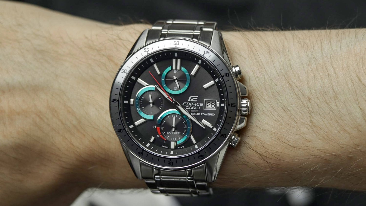 CASIO EDIFICE EFR-552SBK-1A MODEL WATCHES - THE HAPPY BUY