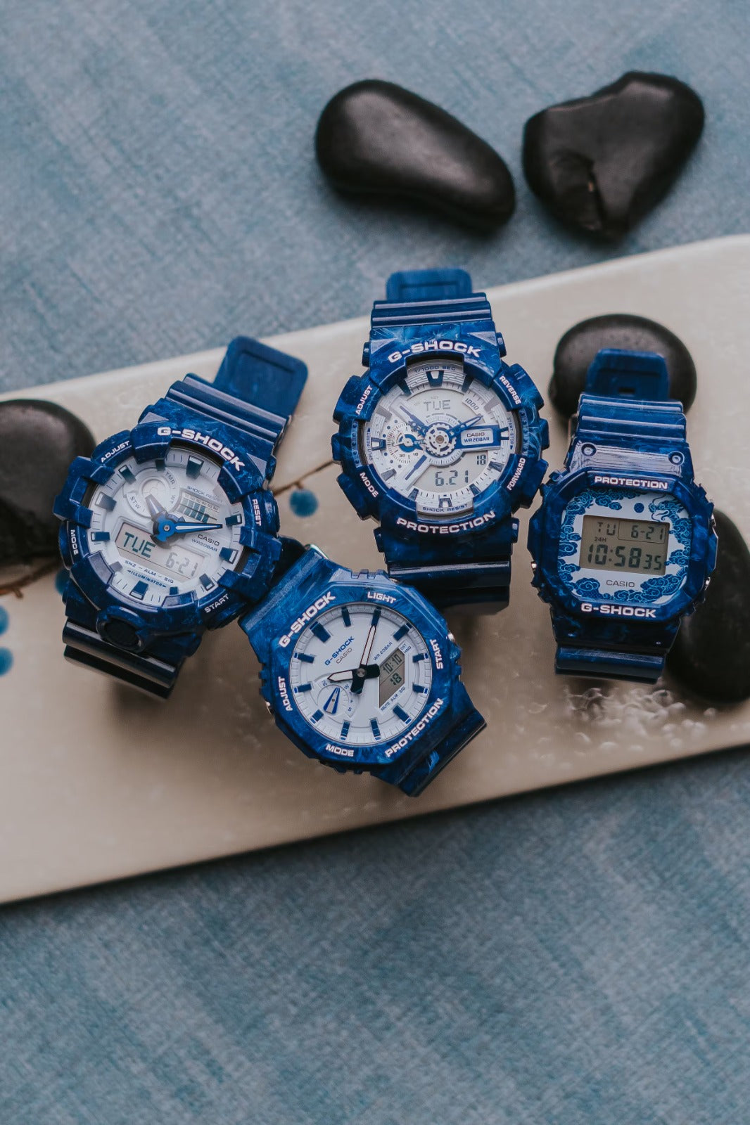 CASIO G-SHOCK DW-5600BWP-2DR MODEL WATCHES - THE HAPPY BUY