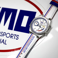 Casio Edifice ECB-S10NIS-7ADF Men’s Analog-Digital Chronograph Watch – White Dial, Stainless Steel Bracelet, Smartphone Link, Racing-Inspired Design – Premium Sport & Business Style