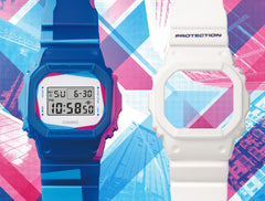 ساعات كاسيو F-SHOCK موديل DWE-5600PR-2DR