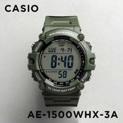 CASIO AE-1500WHX-3AVDF Digital Watch – Multi-Function, Water-Resistant, Durable Resin Band
