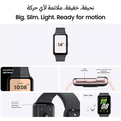 Samsung Galaxy Fit 3 Smart Watch R390 – AMOLED Display, Fitness & Health Tracker, Heart Rate Monitor, Sleep Tracking, 5ATM Waterproof, Long Battery Life