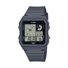 CASIO LF-20W POP Series Digital Watch – Twin-Graph LCD, Bio-Based Resin Band, World Time, 5 Alarms, LED Backlight, 3-Year Battery