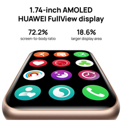 HUAWEI Watch Fit 2 – 1.74″ AMOLED, Bluetooth Calling, Built-In GPS, 5 ATM Water Resistant, Up to 10-Day Battery