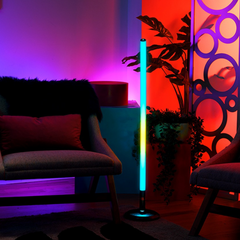 JBL PartyLight Stick Bluetooth LED Light Bar – 360° RGB Lightshow, Music‑Sync, IPX4 Splashproof, Wireless 8h Battery